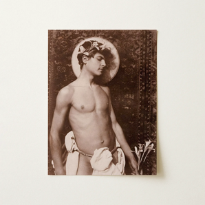 Ritratto di Nino Cesarini - Stampa d'arte di Guglielmo Pluschow / Tela, 12x16’’ / 31x41cm / Senza cornice / senza bordo, Poster Stampe & Visual