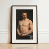 Portrait of Maurice Deriaz - Gustave Courtois Art Print / Canvas, Prints