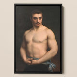 Portrait of Maurice Deriaz - Gustave Courtois Art Print / Canvas, Prints