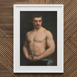 Portrait of Maurice Deriaz - Gustave Courtois Art Print / Canvas, Prints