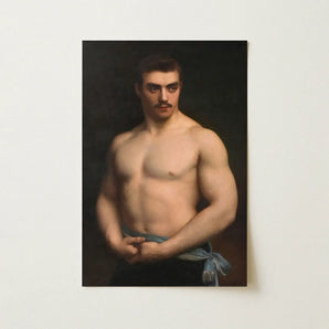 Portrait of Maurice Deriaz - Gustave Courtois Art Print / Canvas, Prints