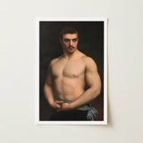 Portrait of Maurice Deriaz - Gustave Courtois Art Print / Canvas, Prints