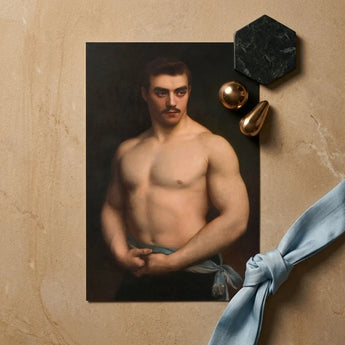 Portrait of Maurice Deriaz - Gustave Courtois Art Print / Canvas, Prints