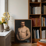 Portrait of Maurice Deriaz - Gustave Courtois Art Print / Canvas, Prints