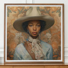 Imani - Black Lesbian Cowgirl Sapphic Art Print Posters Prints & Visual Artwork