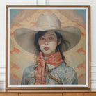 Dai Lu - Gaysian Lesbian Cowgirl Art Print Posters Prints & Visual Artwork