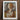 White-framed Reproduction Renaissance-style Portrait Woman Golden Hair Adorned Piero Di Cosimo, Simonetta Vespucci, Florentine Dynasty,
