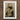 Vintage Sepia-toned Framed Portrait Heavily Tattooed Man Beard Charles Eisenmann’s Photograph, Posed, Female Bust Etched