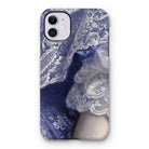 Portrait of a Woman - Franz Xaver Winterhalter Iphone Case, 11 / Matte, Iphone Case Blue White Lace Design