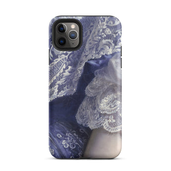 Portrait of a Woman - Franz Xaver Winterhalter Iphone Case, 11 Pro Max / Matte, Lace-patterned Phone Case