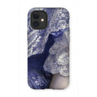 Portrait of a Woman - Franz Xaver Winterhalter Iphone Case, 12 Mini / Matte, Phone Case Lace Pattern