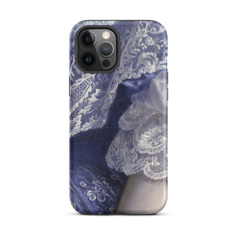 Portrait of a Woman - Franz Xaver Winterhalter Iphone Case, 12 Pro Max / Matte, Lace-patterned Phone Case