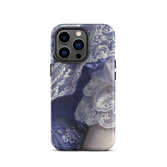 Portrait of a Woman - Franz Xaver Winterhalter Iphone Case, 13 Pro / Matte, Lace-patterned Phone Case