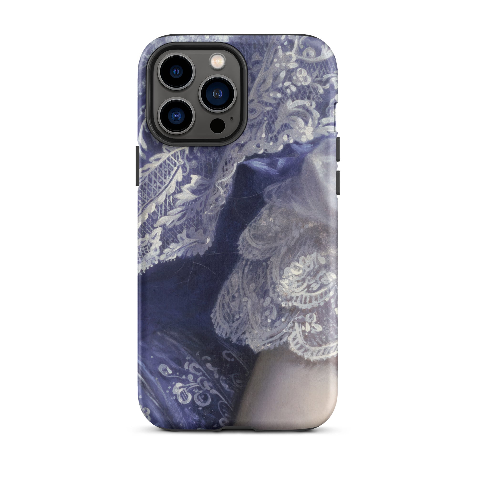 Portrait of a Woman Franz Xaver Winterhalter Iphone Case, 13 Pro Max / Matte, Iphone Case Lace Design