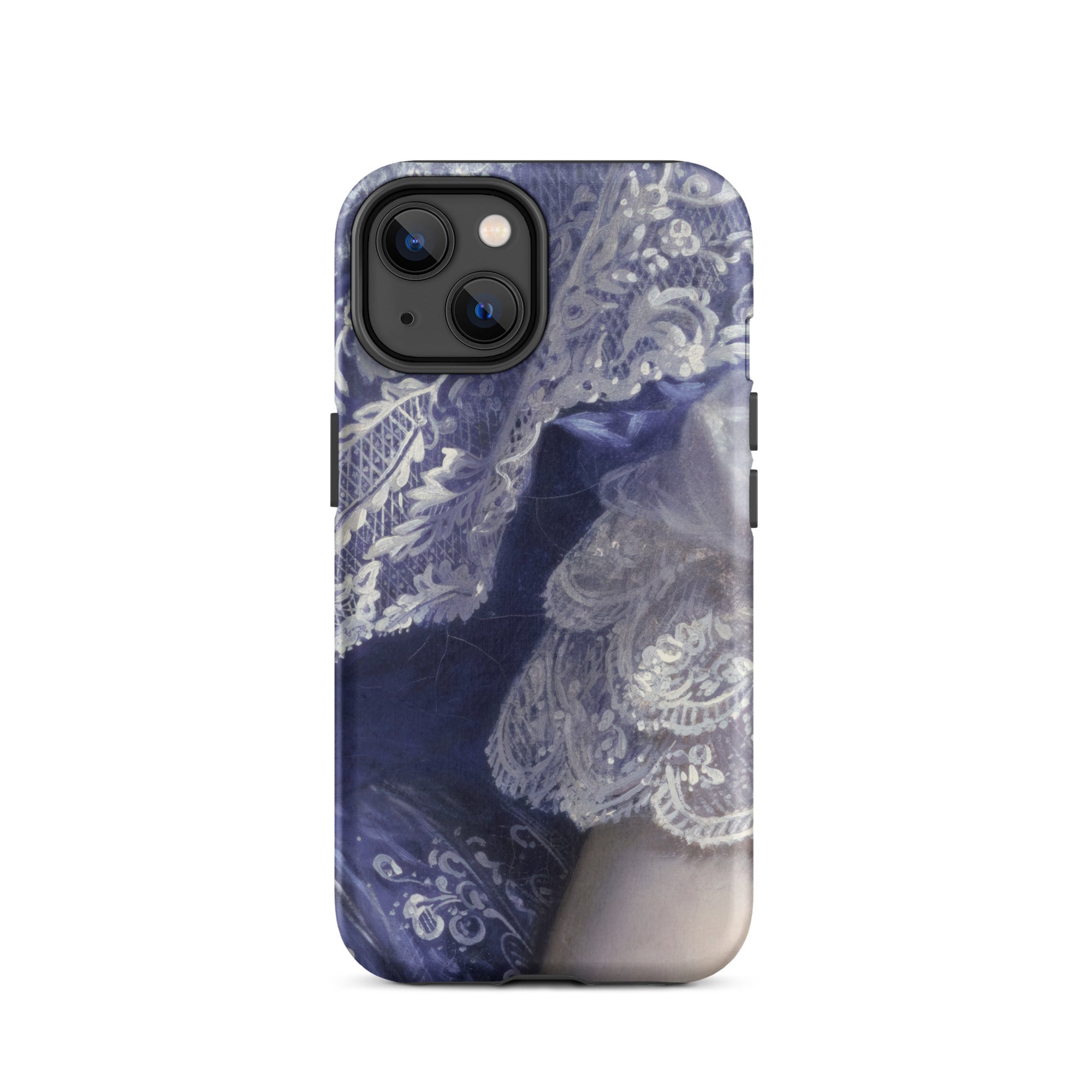 Portrait of a Woman Franz Xaver Winterhalter Iphone Case, 14 / Matte, Lace Patterned Phone Case