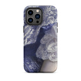 Portrait of a Woman - Franz Xaver Winterhalter Iphone Case, 14 Pro Max / Matte, Lace-patterned Phone Case