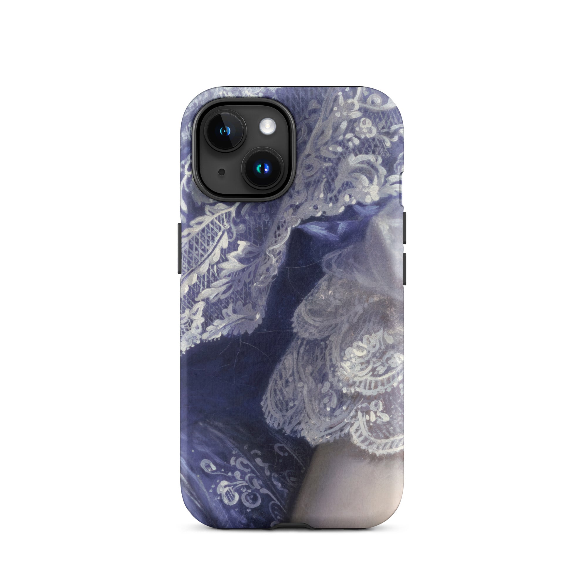 Portrait of a Woman Franz Xaver Winterhalter Iphone Case, 15 / Matte, Lace Patterned Phone Case