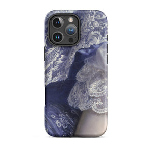 Portrait of a Woman - Franz Xaver Winterhalter Iphone Case, 16 Pro Max / Matte, Lace-patterned Phone Case