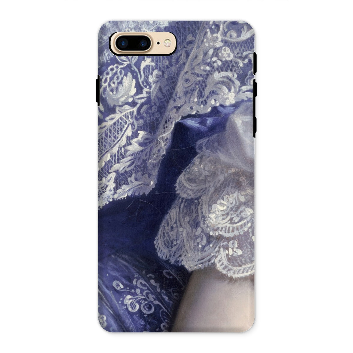 Portrait of a Woman Franz Xaver Winterhalter Iphone Case, 8 Plus / Matte, Phone Case Lace Design