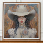 Helena - Wlw Lesbian Cowgirl Art Print Posters Prints & Visual Artwork