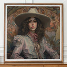 Alex - Lesbian Cowgirl Art Print Posters Prints & Visual Artwork