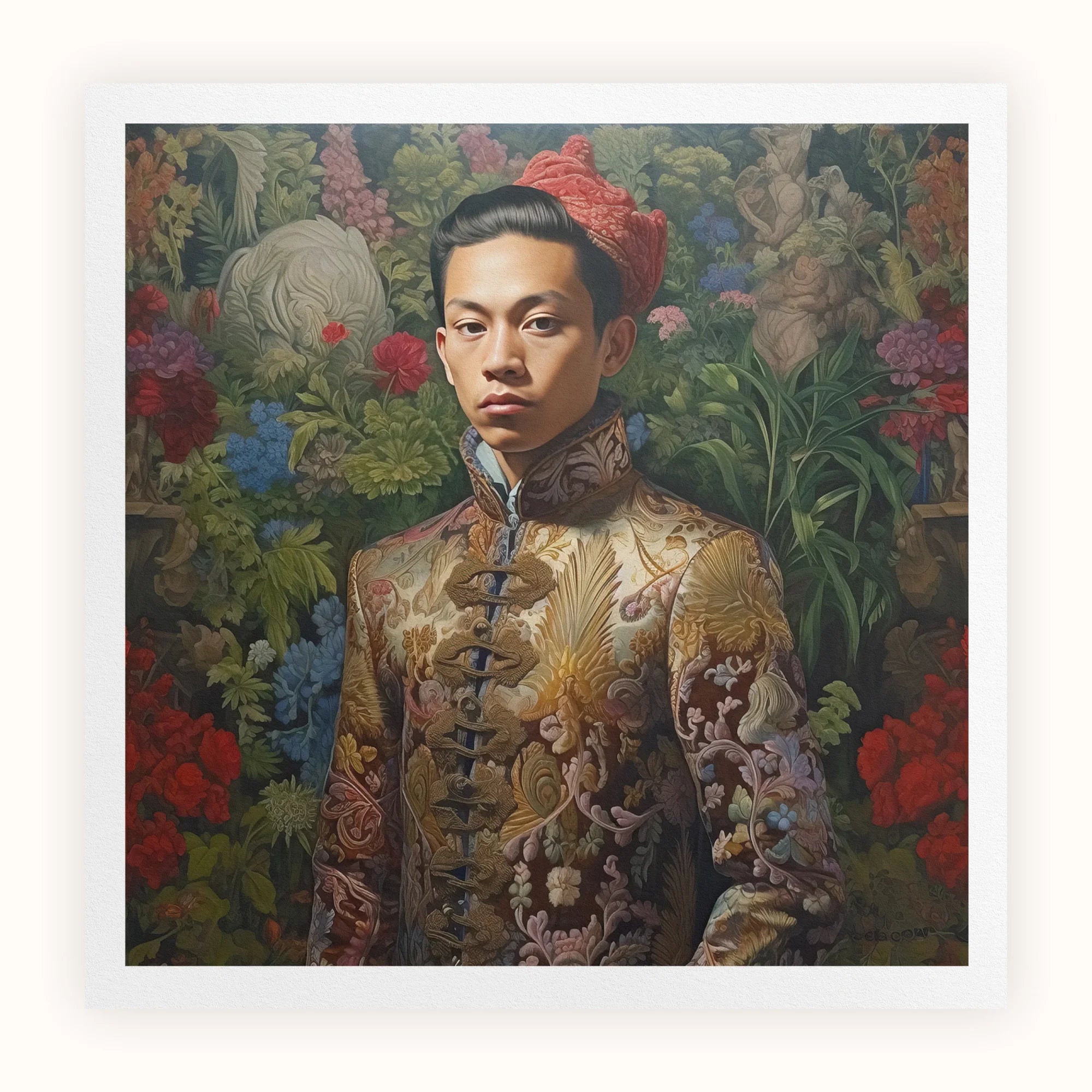 Prince Chakri - Gaysian Thai Royalty Art Print Posters Prints & Visual Artwork