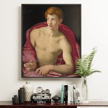 Portrait of a Young Man as Saint Sebastian - Bronzino Art Print / Canvas, Posters Prints & Visual Artwork, Toby Leon