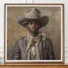 Lysander - Vintage Gay Black Cowboy Dandy Art Print Posters Prints & Visual Artwork