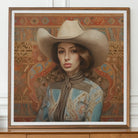 Anahita - Arabic Lesbian Cowgirl Art Print Posters Prints & Visual Artwork