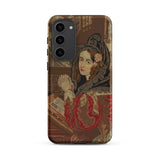 Prayer Break - Gothic Revival Embroidered Phone Case, Samsung Galaxy S23 Plus / Matte, Mobile Cases, Toby Leon