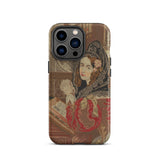 Prayer Break - Gothic Revival Embroidered Phone Case Iphone 13 Pro / Matte Artistic Syntax, Her Eyes Stitched, 19th-century Obedience