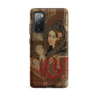 Prayer Break Gothic Revival Embroidered Samsung Case, Galaxy S20 Fe / Matte, Samsung Galaxy S20 Fe Phone Case Classical Portrait