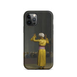 Prayer in the Mosque - Jean-leon Gerome Phone Case Iphone 12 Pro / Matte Black Iphone Pro Case Printed Classical Painting Cairo Mosque
