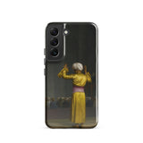 Prayer in the Mosque - Jean-leon Gerome Phone Case Samsung Galaxy S22 / Gloss Black Phone Case Classical Painting Figure Golden Attire