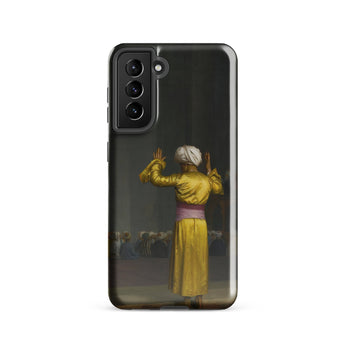 Prayer in the Mosque - Jean-leon Gerome Phone Case Samsung Galaxy S21 / Gloss Black Phone Case Classical Painting Figure Golden Robe Cairo