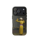 Prayer in the Mosque - Jean-leon Gerome Phone Case Iphone 17 Pro / Matte Black Phone Case Detailed Painting Man Golden Robe Cairo Mosque