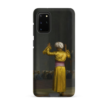 Prayer in the Mosque - Jean-leon Gerome Phone Case Samsung Galaxy S20 Plus / Matte Black Phone Case Printed Man Golden Robe White Cairo