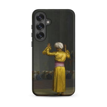 Prayer in the Mosque - Jean-leon Gerome Phone Case Samsung Galaxy S25 Plus / Matte Black Phone Case Printed Person Golden Robe White Cairo