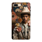 Presley - Gay Black Twunk Cowboy Art Iphone Case, 8 Plus / Matte, Floral Cowboy Phone Case