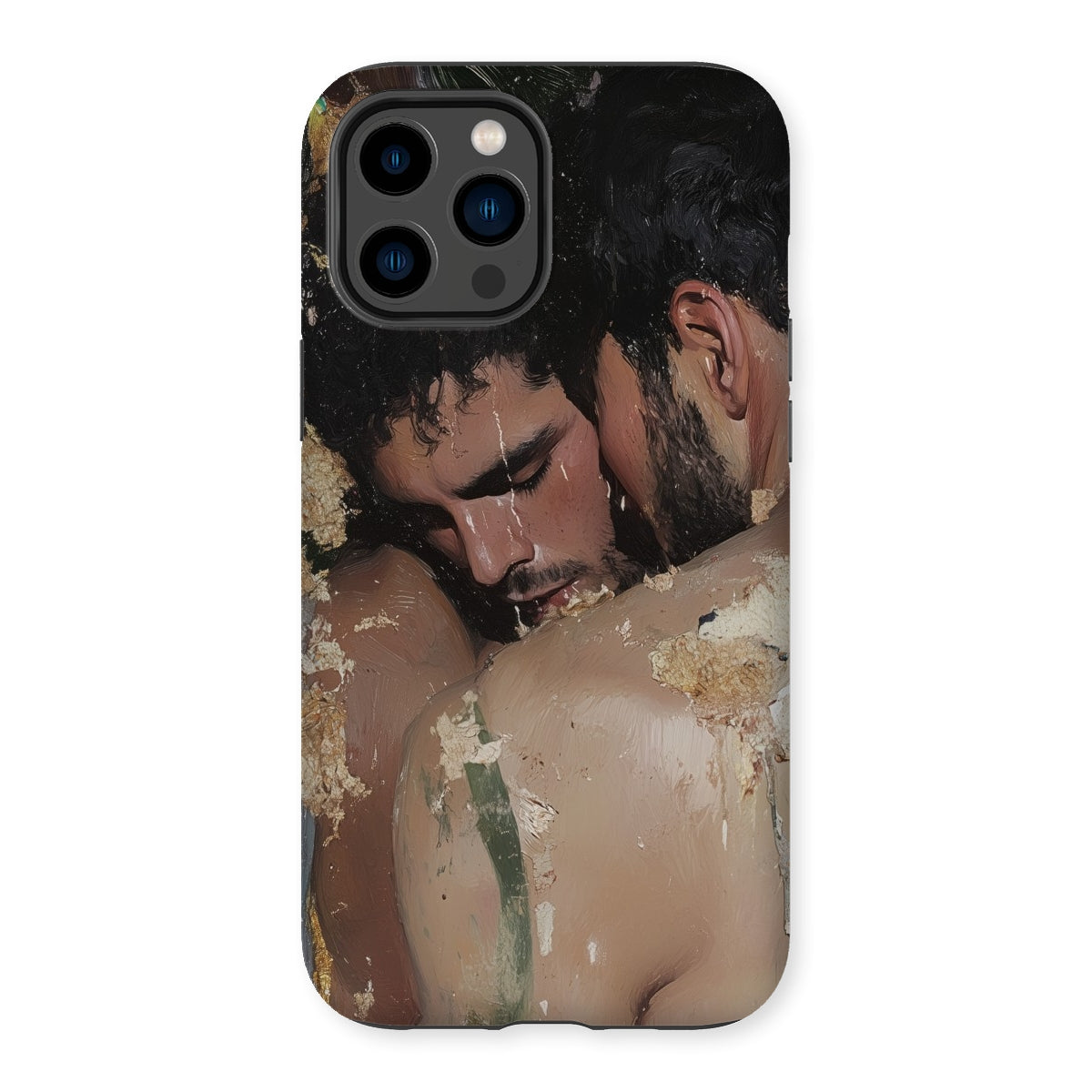 Pressed - Sexy Gay Couple Iphone Case - 14 Pro Max / Matte