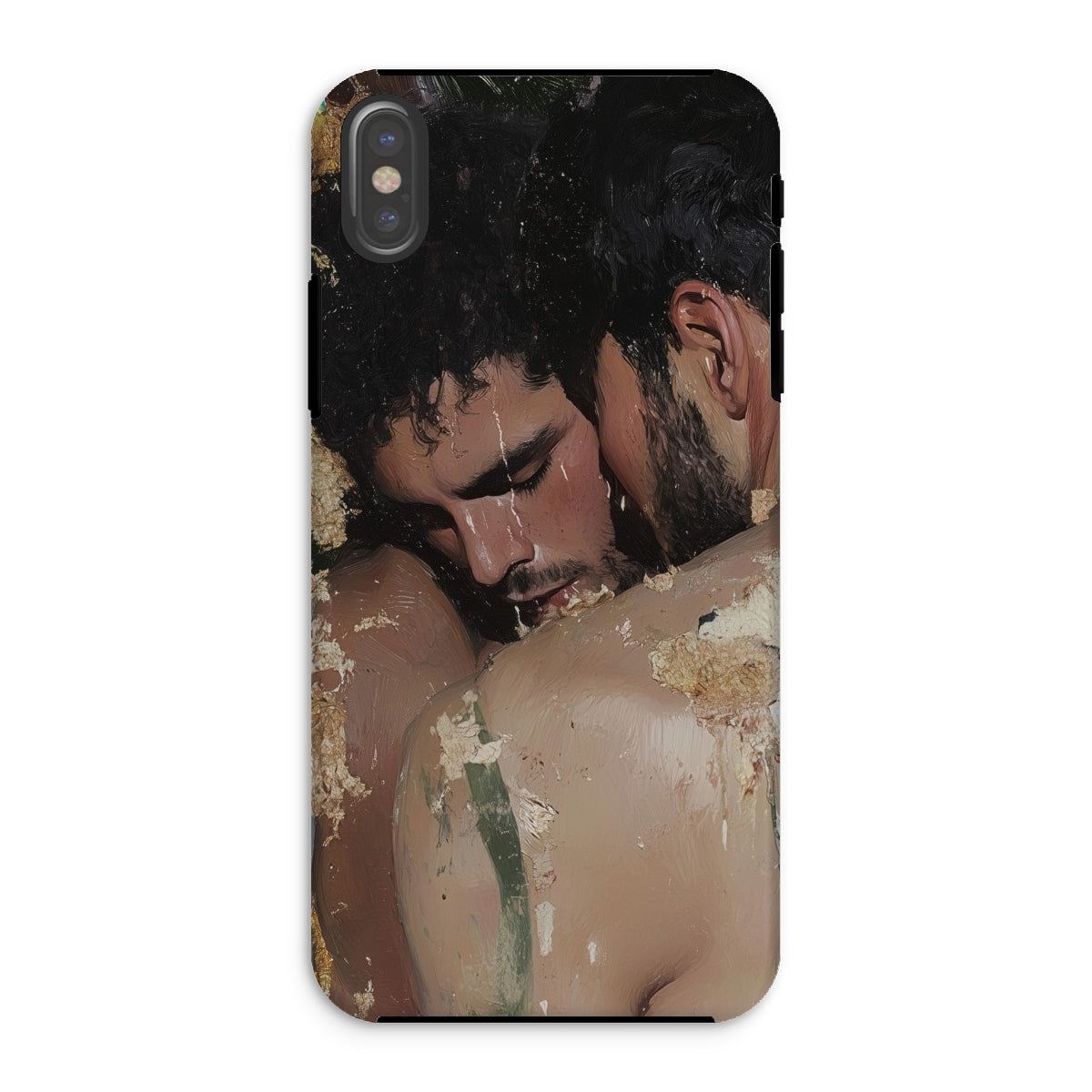 Pressed - Sexy Gay Couple Iphone Case - Xs / Matte