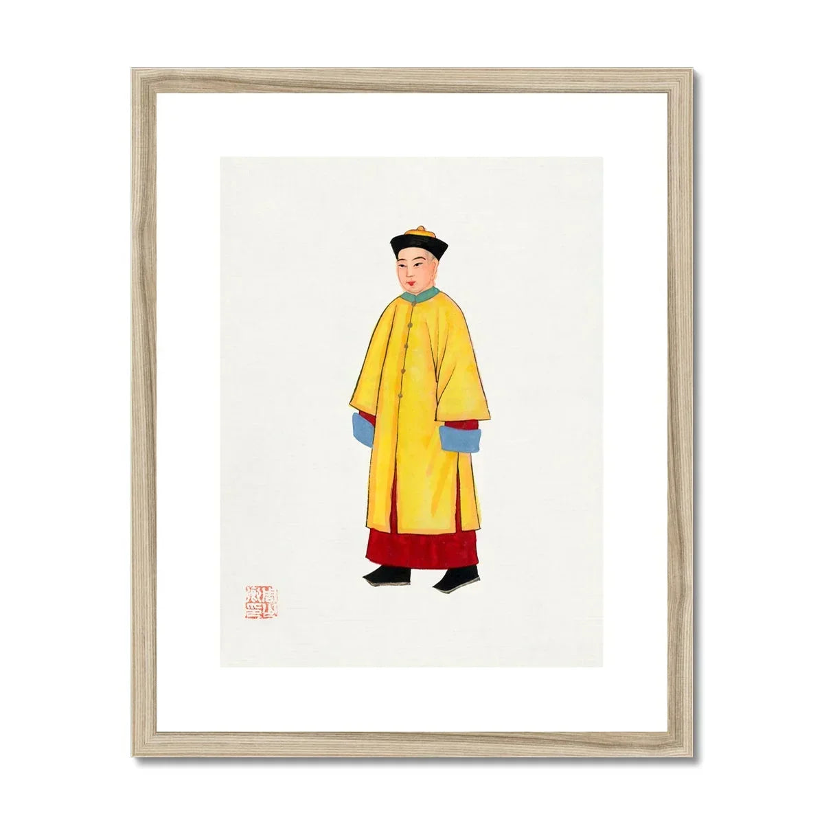 Priest - Qing Dynasty Art Print Posters Prints & Visual Artwork