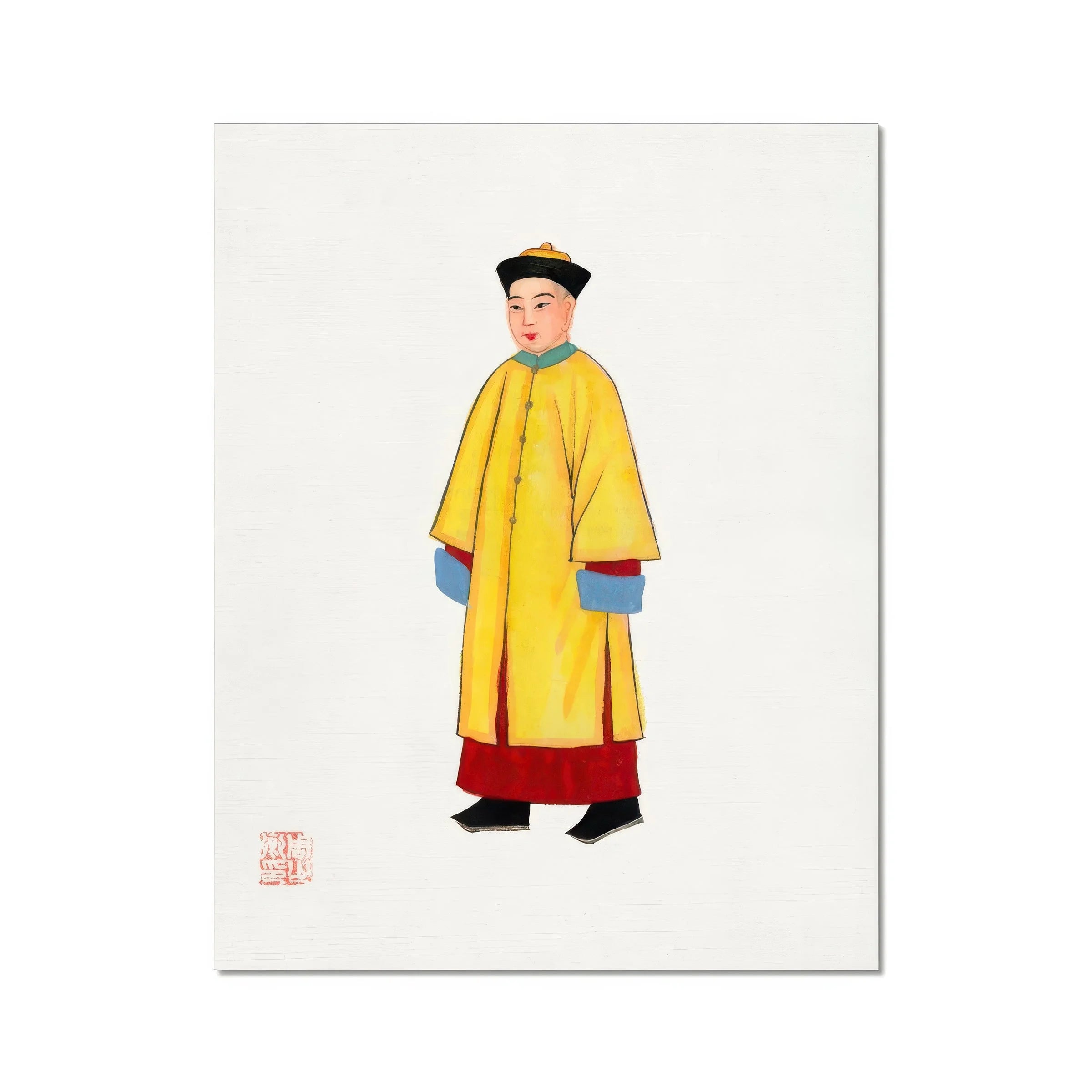 Priest - Qing Dynasty Art Print Posters Prints & Visual Artwork