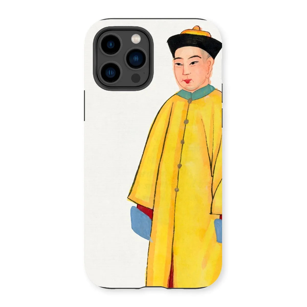 Priest In Yellow Robes - Chinese Aesthetic Art Phone Case - Iphone 14 Pro / Matte - Mobile Phone Cases - Aesthetic Art