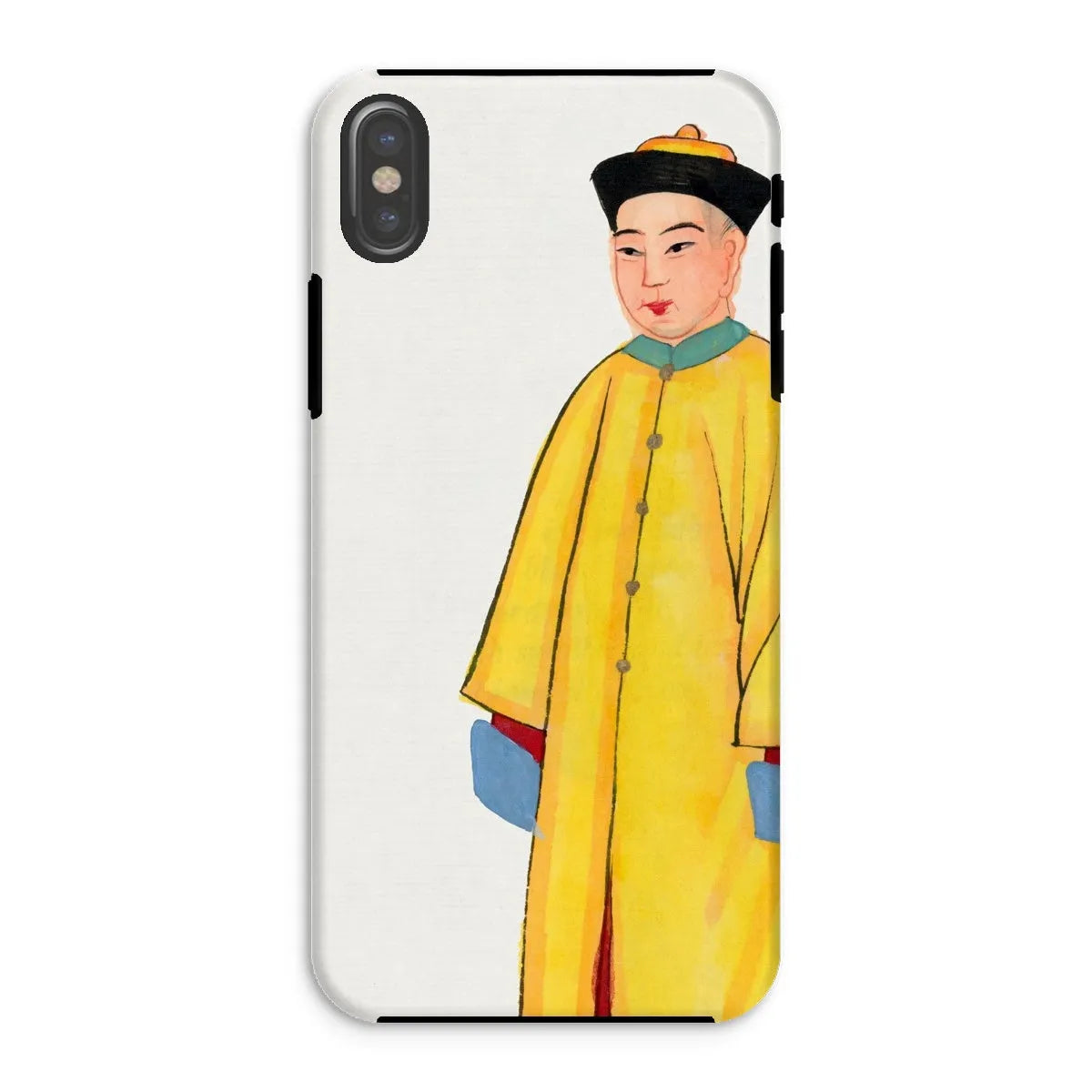 Priest In Yellow Robes - Chinese Aesthetic Art Phone Case - Iphone Xs / Matte - Mobile Phone Cases - Aesthetic Art