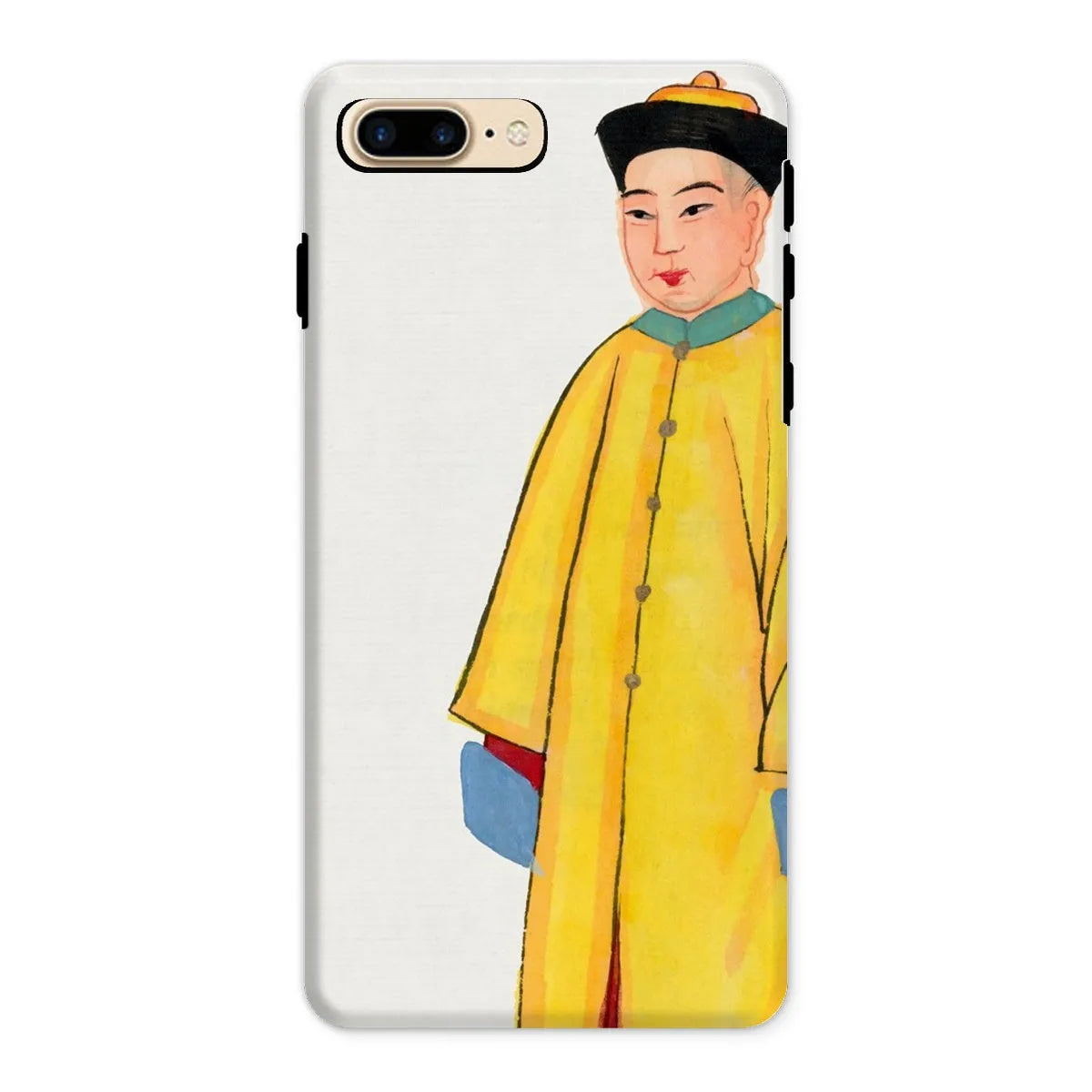 Priest In Yellow Robes - Chinese Aesthetic Art Phone Case - Iphone 8 Plus / Matte - Mobile Phone Cases - Aesthetic Art