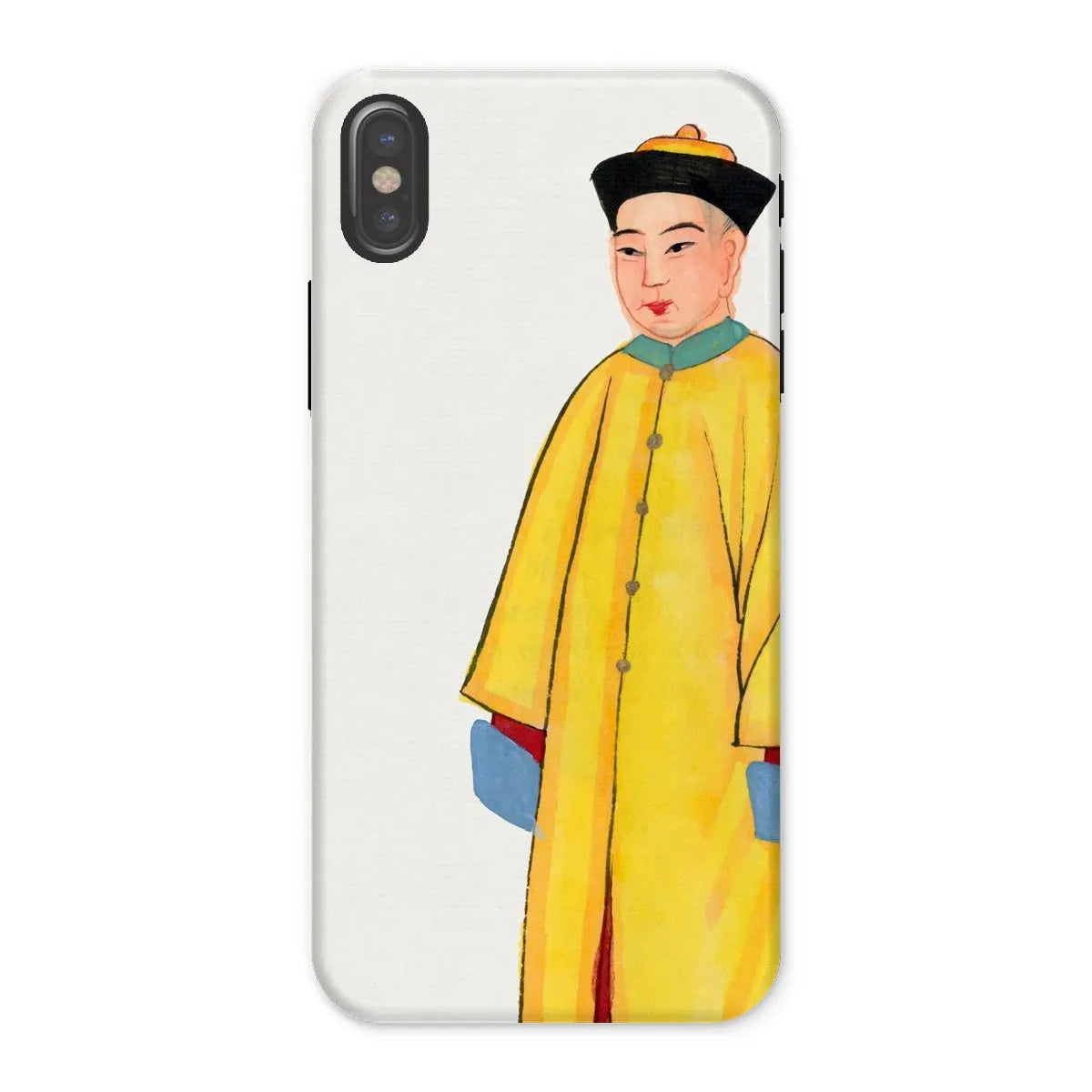 Priest In Yellow Robes - Chinese Aesthetic Art Phone Case - Iphone x / Matte - Mobile Phone Cases - Aesthetic Art