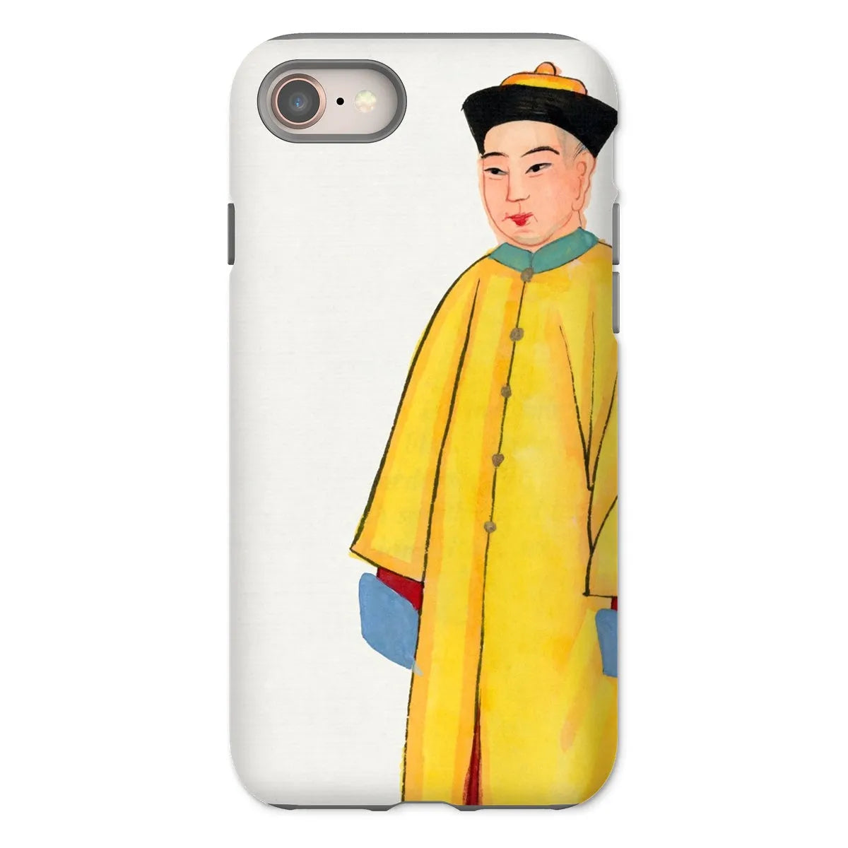 Priest In Yellow Robes - Chinese Aesthetic Art Phone Case - Iphone 8 / Matte - Mobile Phone Cases - Aesthetic Art