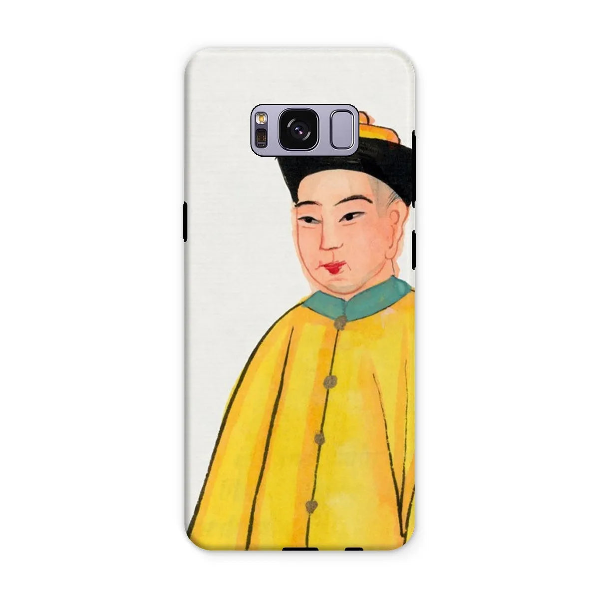 Priest In Yellow Robes - Chinese Aesthetic Art Phone Case - Samsung Galaxy S8 Plus / Matte - Mobile Phone Cases