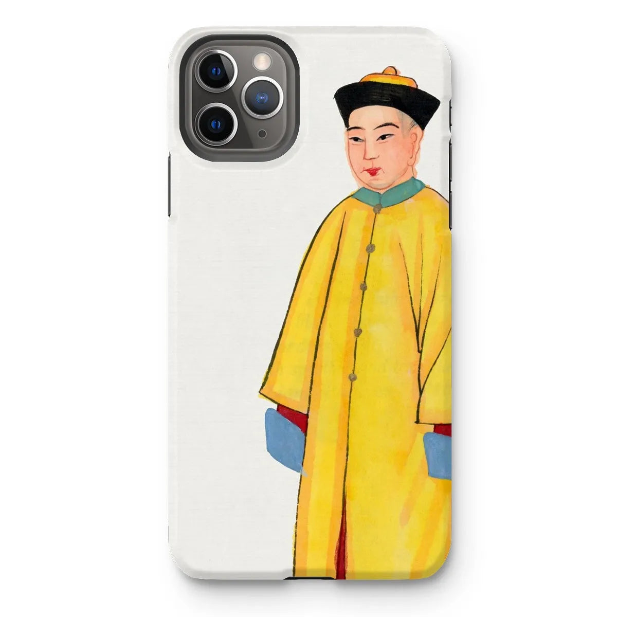 Priest In Yellow Robes - Chinese Aesthetic Art Phone Case - Iphone 11 Pro Max / Matte - Mobile Phone Cases - Aesthetic